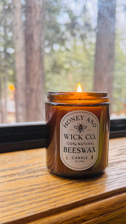 Basic Bee 8 oz. Candle Jar